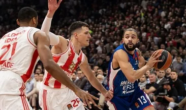 Anadolu Efes, Kızılyıldız’a boğun eğdi!