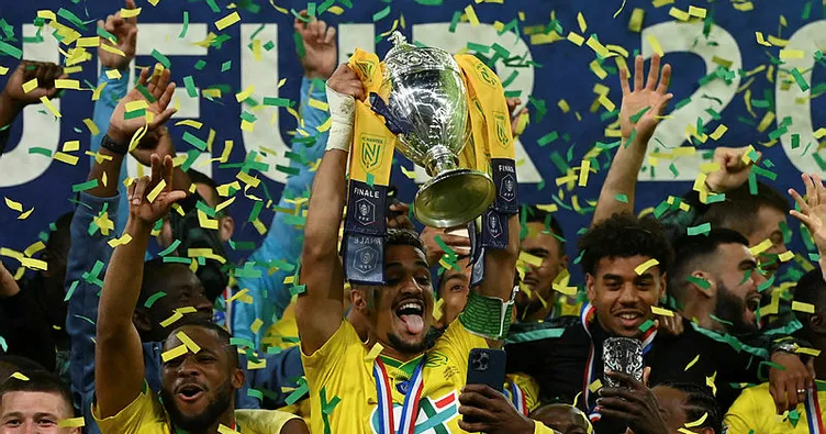 Nantes 22 yıl sonra Fransa Kupası’nı kazandı!