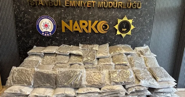 Silivri’de uyuşturucu tacirlerine darbe: TIR’ın dorsesinden 376 kilo zehir çıktı!