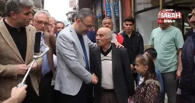 Bakan Kasapoğlu memleketinde pazar alışverişi yaptı | Video