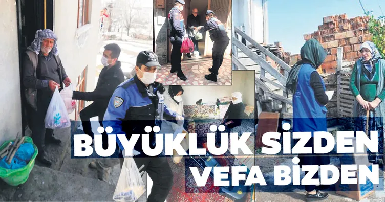 Büyüklük sizden Vefa bizden