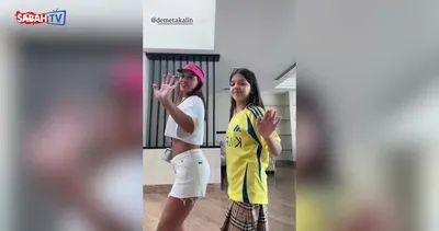 Demet Akalın kızı Hira ile böyle dans etti | Video