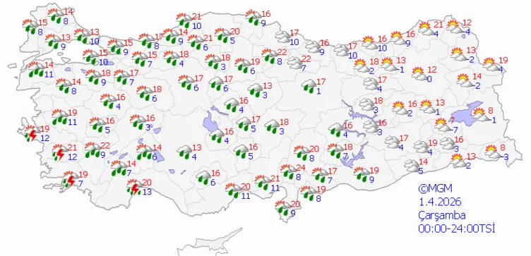SON DAKİKA | Meteoroloji’den 17 il için sarı koldu uyarı! Yağışlar kaç gün sürecek? İstanbul, Ankara, İzmir...