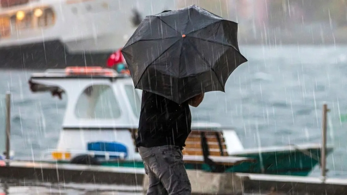Güneşli hava gidiyor dondurucu soğuk kapıda