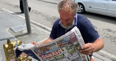 Ayakkabı boyacısı 40 yıldır SABAH Gazetesi okuyor #kars