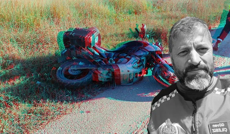 Motosiklet şerit değiştiren araçla çarpıştı: 1 çocuk babası adam hayatını kaybetti!