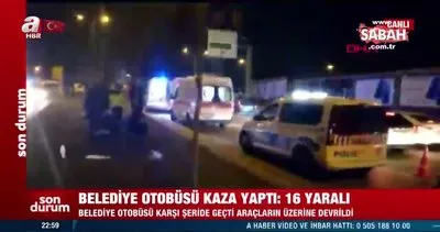 Son dakika: Ankara’da EGO otobüsü devrildi: Yaralılar var | Video