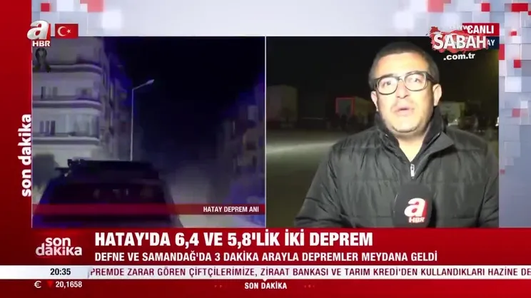 DEPREM SON DAKİKA: Hatay ve çevre illerde hissedilen peş peşe korkutan depremler! | Video