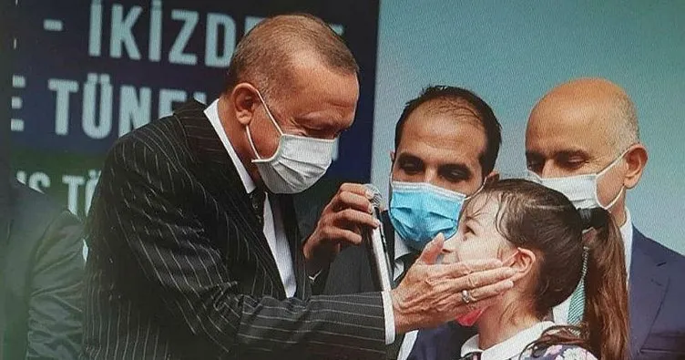 Küçük Esra’nın Erdoğan sevgisi