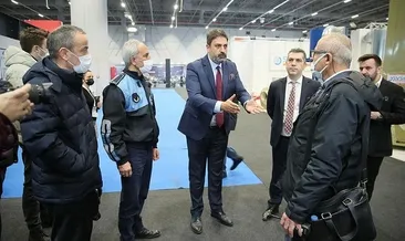 Uluslararası fuarı işgal ettiler