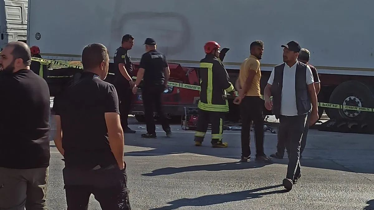 Konya Çumra'da kaza mahalli