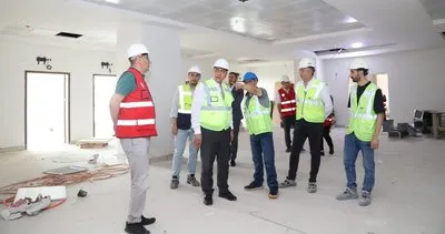 Şehir hastanesinde çalışmalar devam ediyor! 2026 yılında hizmete açılacak #sanliurfa