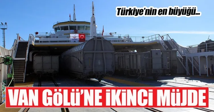 Van Gölü’ne ikinci feribot müjdesi