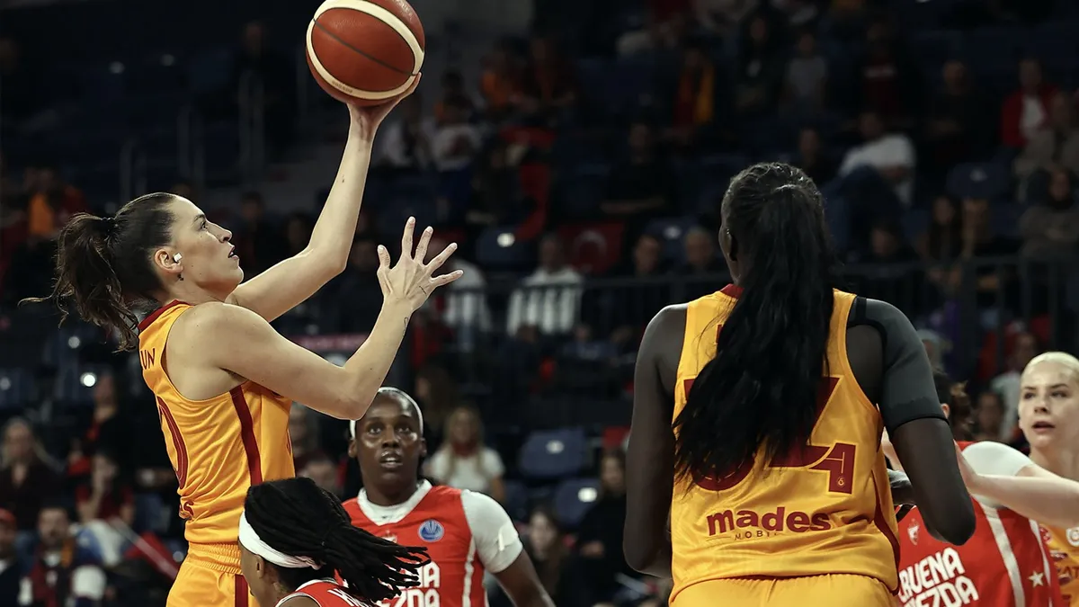 Galatasaray, EuroLeague Women'da Kızılyıldız'a mağlup!