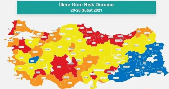 ankara hangi risk grubunda ne renk