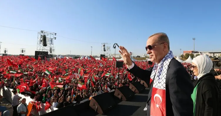 Başkan Erdoğan’dan İstanbul’dan dünyaya net mesaj: İsrail sen işgalcisin, örgütsün!