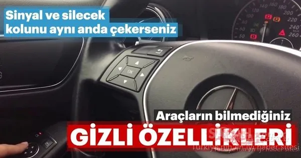 Sinyal Ve Silecek Kolunu Ayni Anda Cekerseniz Araclarin Bilmediginiz Gizli Ozellikleri Galeri Otomobil