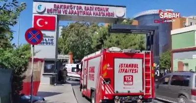 Son Dakika: Bakırköy Dr. Sadi Konuk Eğitim ve Araştırma Hastanesi’nde yangın | Video