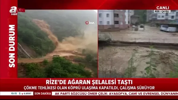 Son Dakika Rize De Agaran Selalesi Tasti Video Videosunu Izle Son Dakika Haberleri