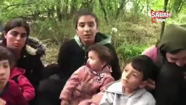 Yunanistan sınırında mülteciler adacıkta mahsur kaldılar | Video