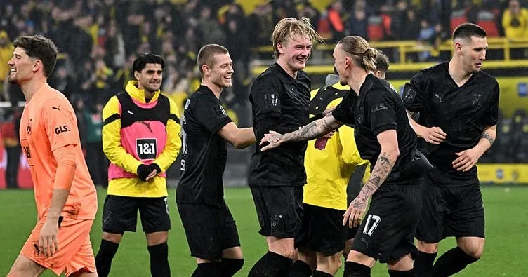 Borussia Dortmund sahasında Hertha Berlin’i 4-1 yenerek zirve yarışına ortak oldu