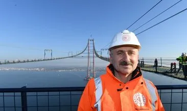 Köprüde tarihi an! Salı günü yürüyerek geçilecek Köprüde tarihi an! Salı günü yürüyerek geçilecek
