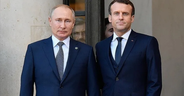 Macron ile Putin arasında kritik görüşme!