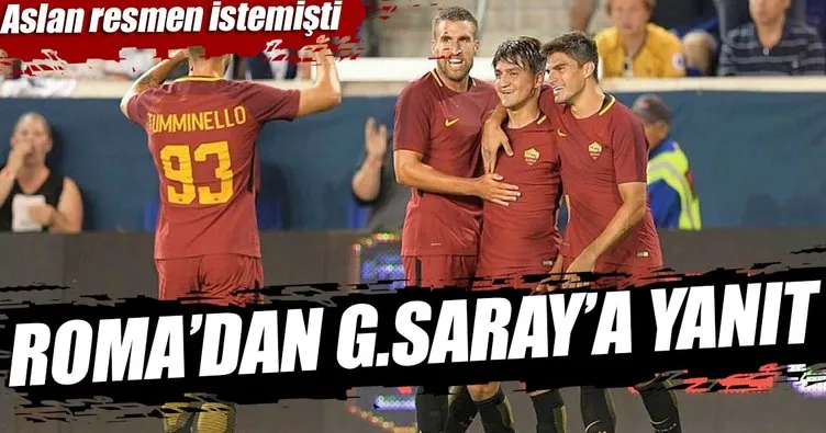 Roma’dan Galatasaray’a yanıt
