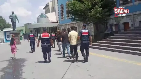 Jandarma'dan uyuşturucu operasyonu, 3 kişi tutuklandı | Video