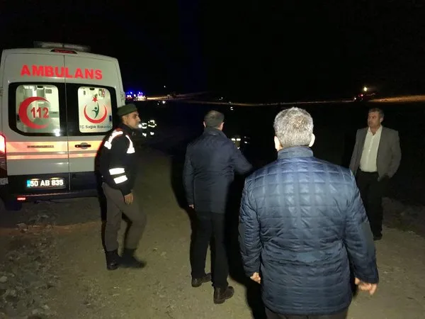 Nevşehir'de askeri uçak düştü. işte ilk fotoğraflar