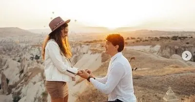 Cedi Osman ve sevgilisi Ebru Şahin evleniyor! Ebru Şahin Evet dediği o anları sosyal medya hesabından paylaştı