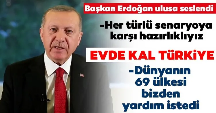 Son Dakika Haberi: Başkan Erdoğan ulusa seslendi! Çok önemli corona virüs mesajı