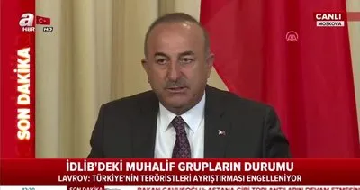 Dışişleri Bakanı Mevlüt Çavuşoğlu ve mevkidaşı Lavrov’dan açıklama