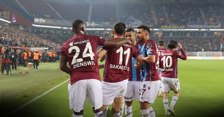 Trabzonspor, sahasında Başakşehir’i 1-0 mağlup etti