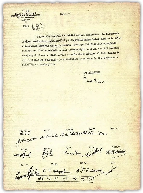 Bediüzzaman Said Nursi'nin hayatı