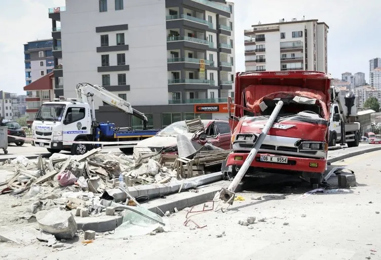 Ankara'da feci kaza! Ortalık savaş alanına döndü! Görgü tanıklarından korkunç sözler...