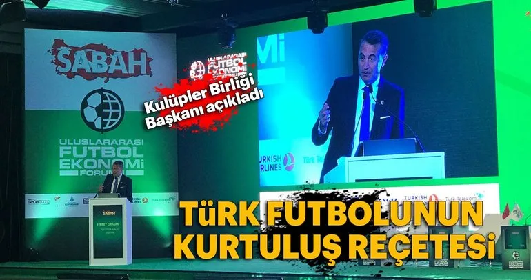 Kulüpler Birliği’nden Türk futbolunun kurtuluş reçetesi