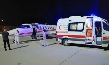 Sağlık Bakanlığı ambulans uçağından bir gecede iki operasyon