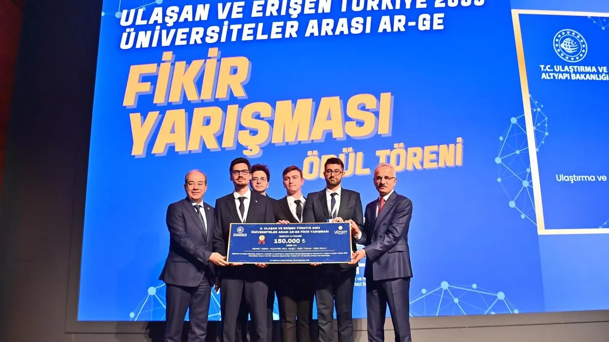 Genç fikirler ulaştırma projeleri için yarıştı