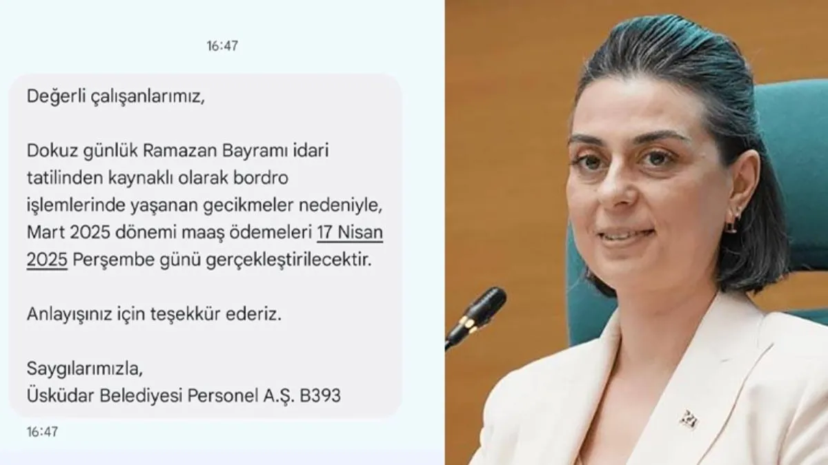 Üsküdar Belediyesi'nde maaş krizi! Personelin parasını ödeyemediler