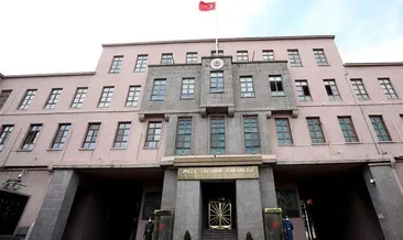 Milli Savunma Bakanlığı’ndan açıklama