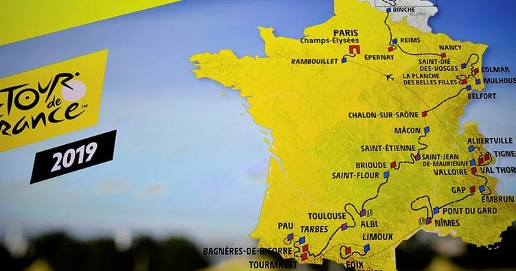 Fransa Bisiklet Turu’nun güzergahı açıklandı