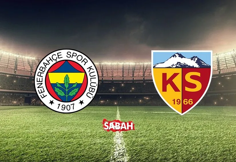 MAÇ YAYIN BİLGİSİ! Fenerbahçe Kayserispor maçı bugün mü, saat kaçta, hangi kanalda yayınlanıyor?