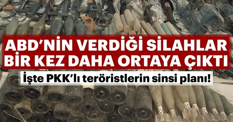 Son dakika: PKK/PYD-YPG, ABD’nin verdiği silahları satmaya başladı