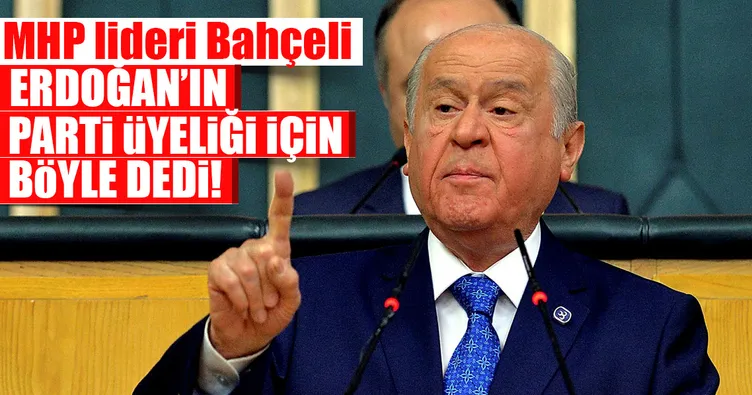 MHP Lideri Bahçeli’den önemli açıklamalar