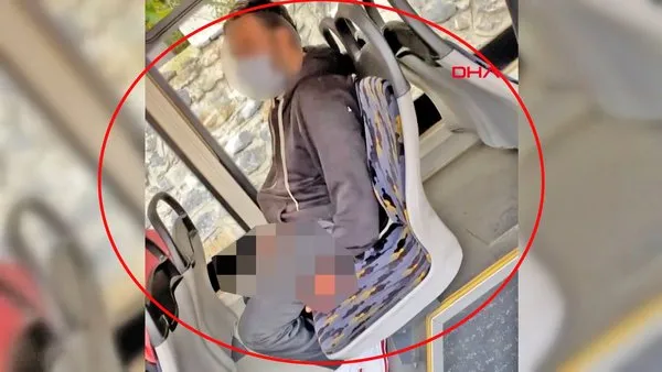 Son dakika! İstanbul'da İETT otobüsünde iğrenç olay! Cinsel organını çıkartan sapık kadın yolculara... | Video