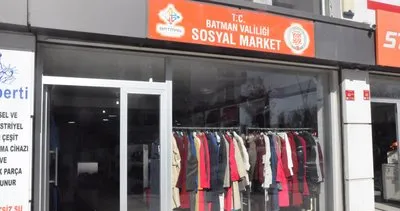 Sosyal Market 55 bin 600 kişi giydirildi