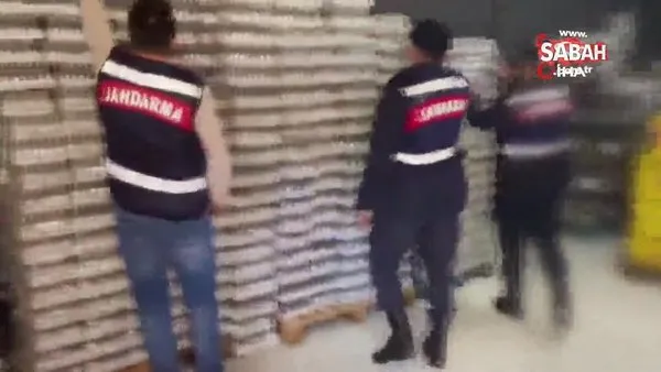 Antalya'da yılbaşı öncesi 2 bin 523 litre kaçak içki ele geçirildi | Video