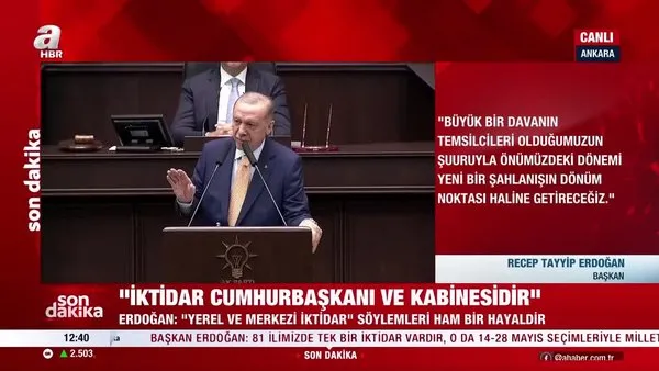 Başkan Erdoğan'dan net mesaj: 