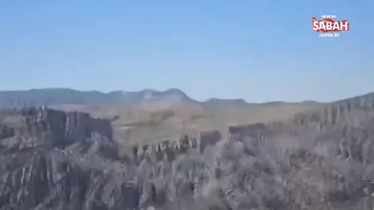 Irak'ın kuzeyinde teröre darbe! Hedefler tam isabetle vuruldu